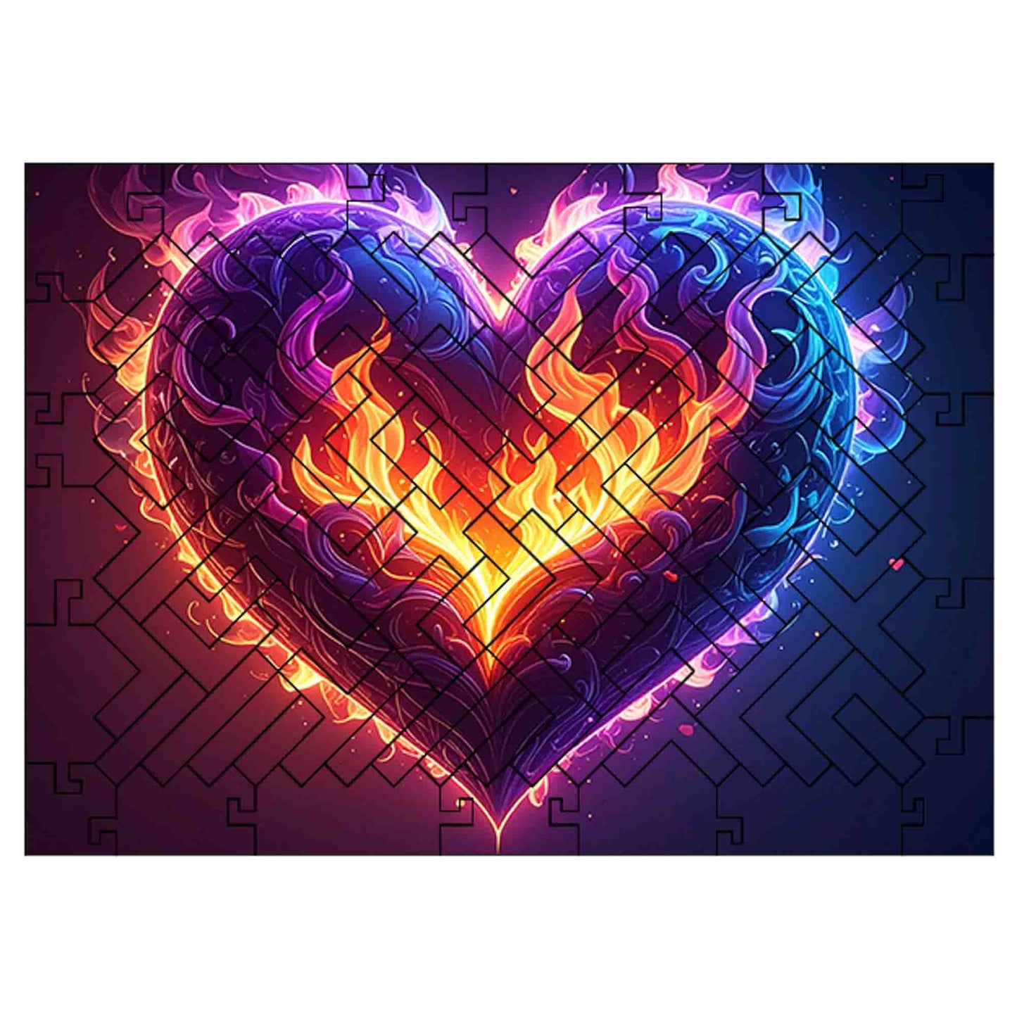 elbPUZZLE No. 73 - Valentine - Fractal Edition