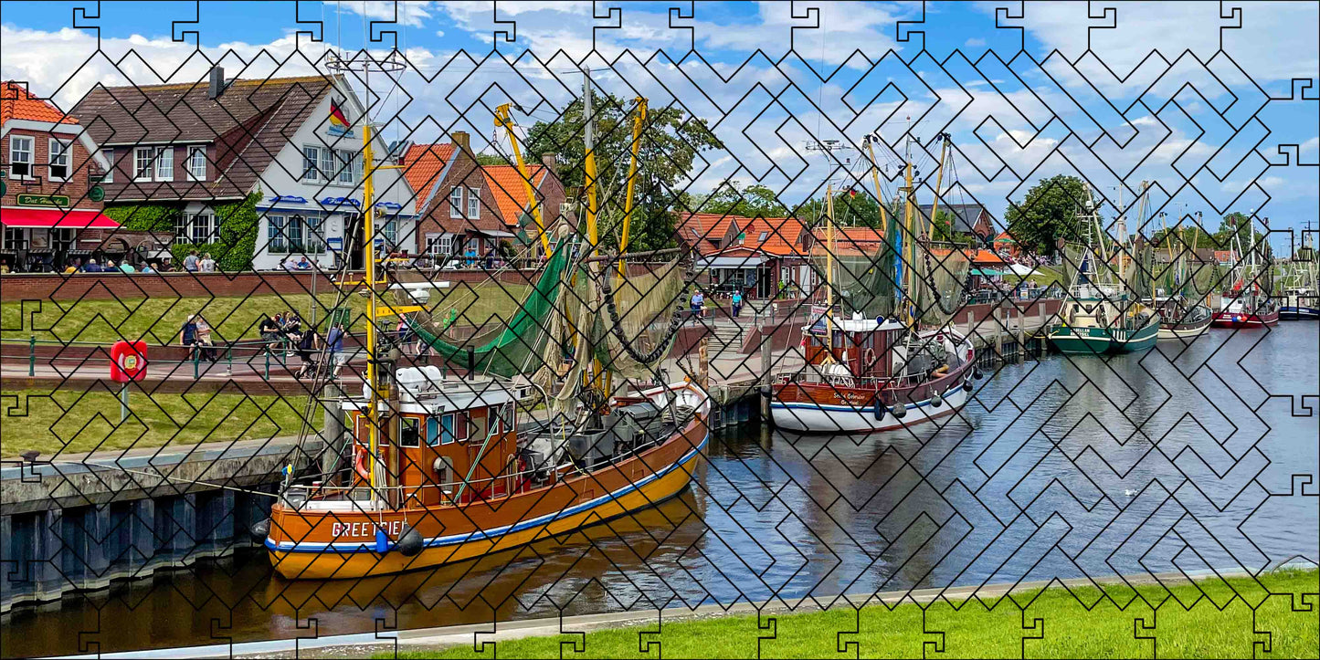 elbPUZZLE No. 66 - Greetsiel - Fractal Edition