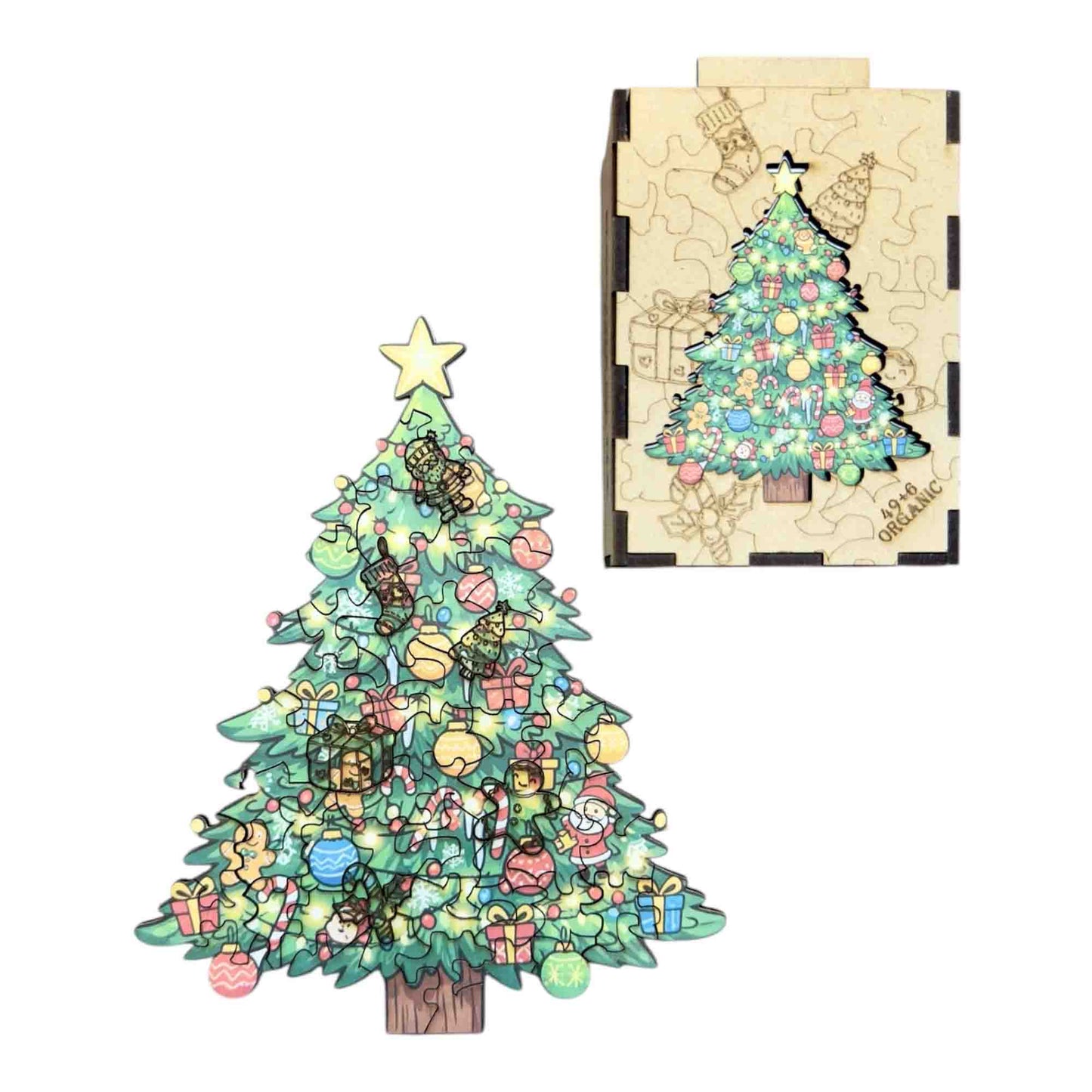 elbPUZZLE No. 71 - X-MAS Tree - Organic Edition