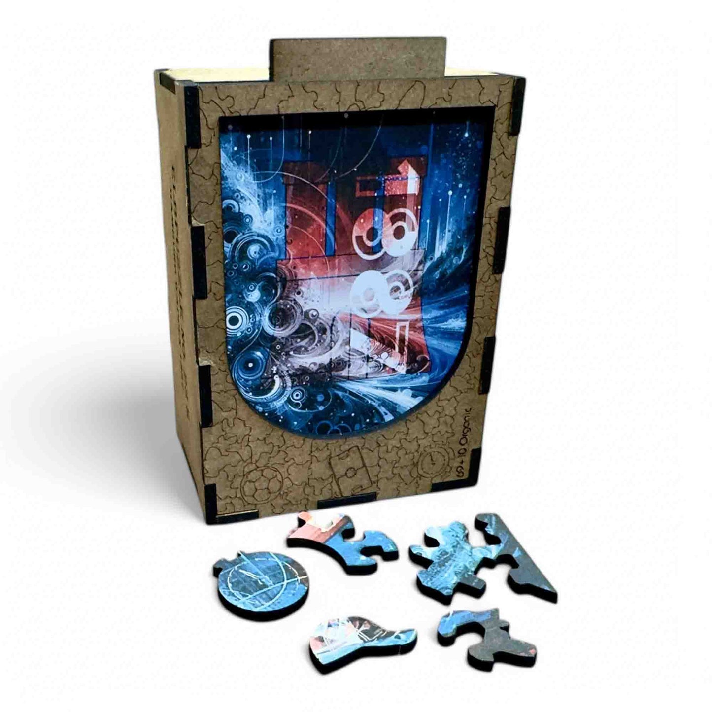 elbPUZZLE No. 23 - Hamburg Coat of Arms 1887 - Organic Edition