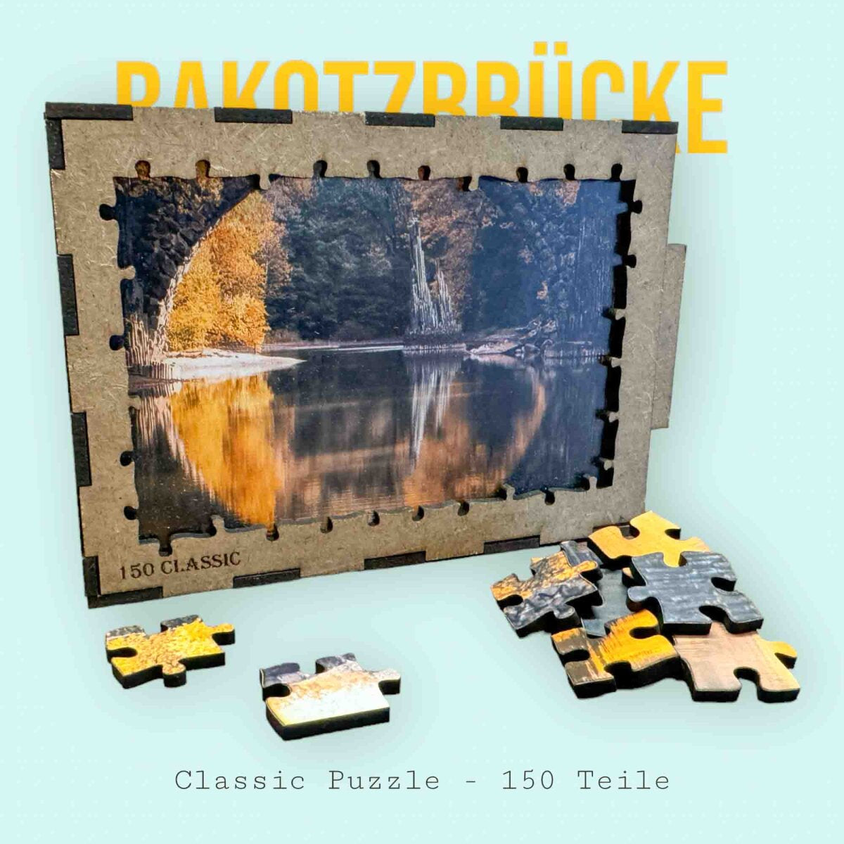 elbPUZZLE No. 32 - Rakotzbrücke - Classic 150 Teile M