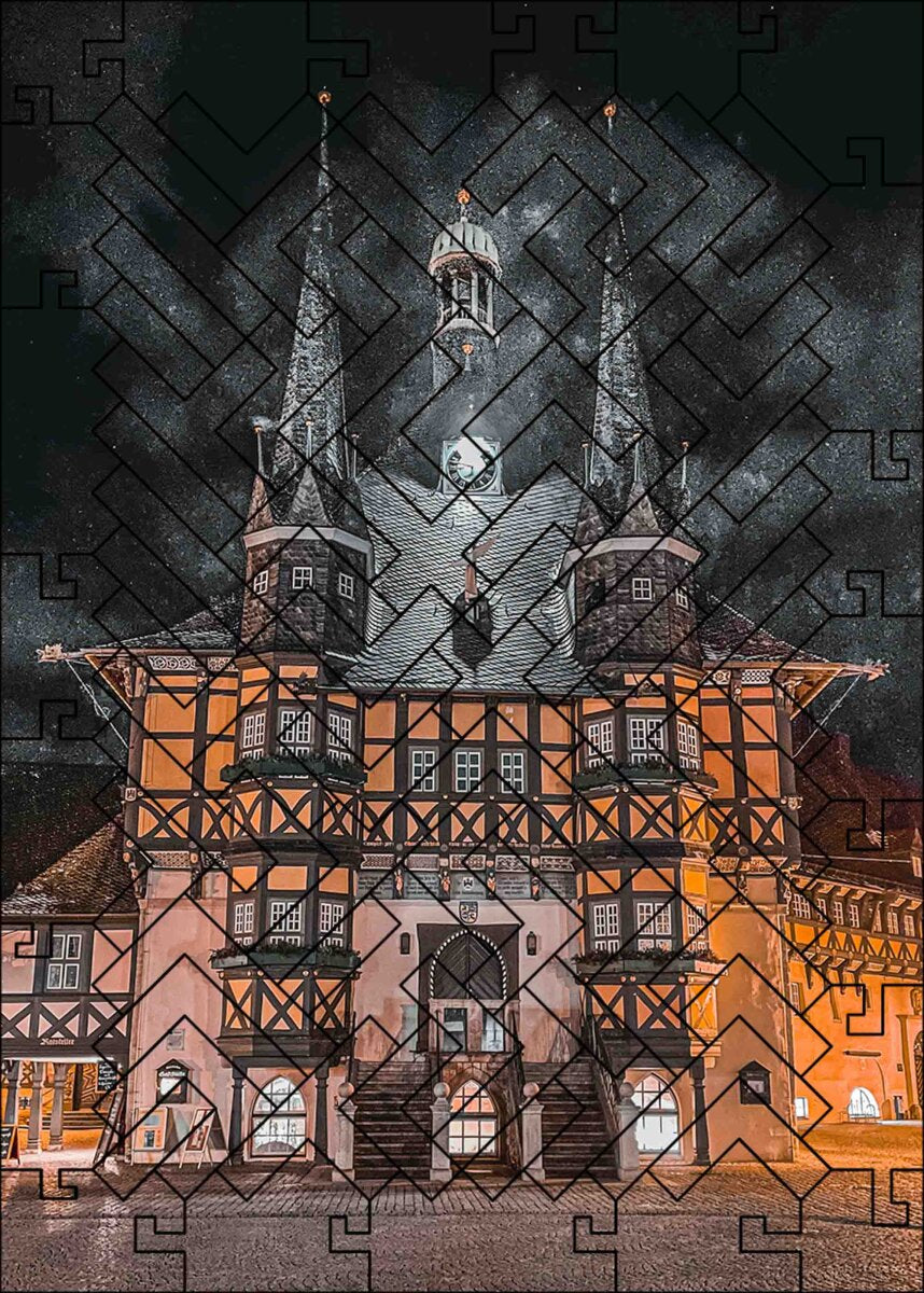 elbPUZZLE No. 40 - Wernigerode - Fractale Edition