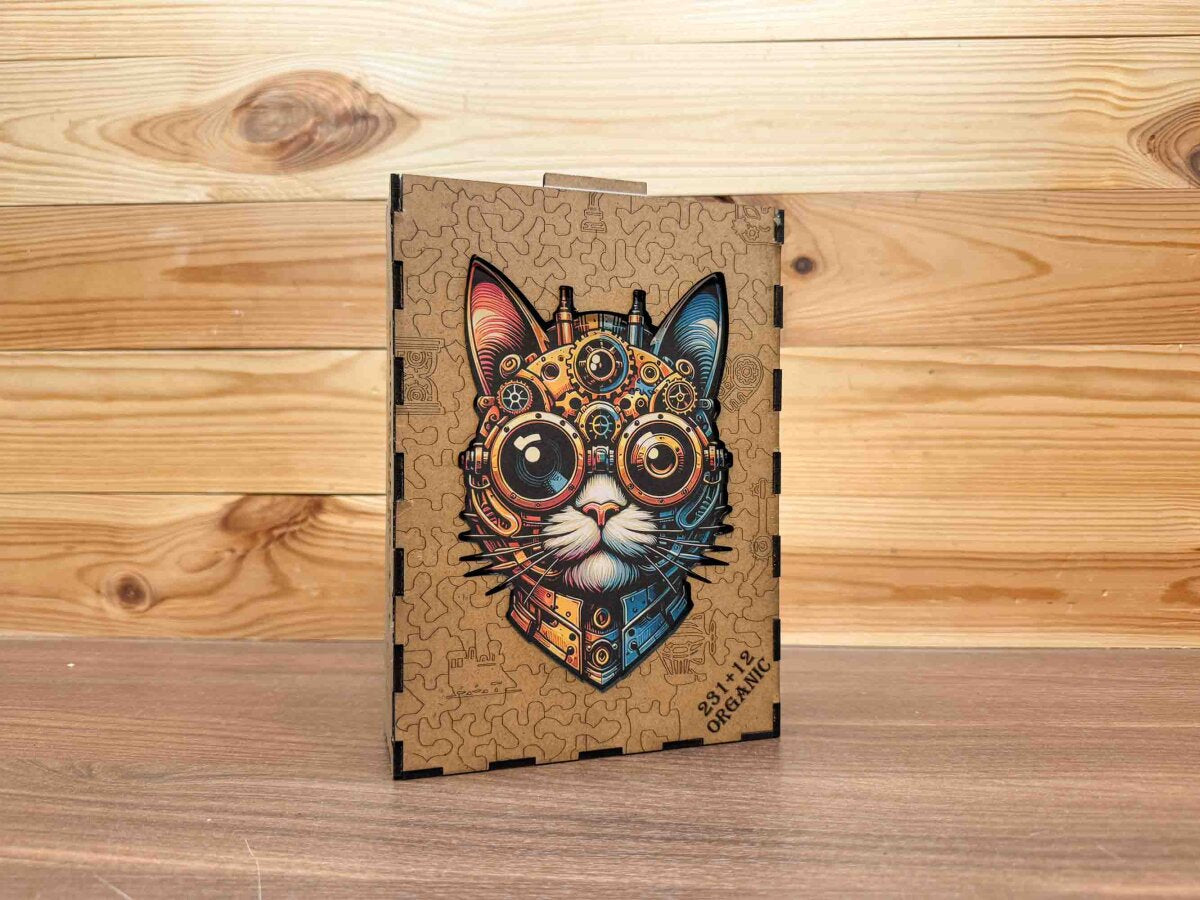 elbPUZZLE No. 47 - Cat-Steam - Organic Edition 243 Teile L