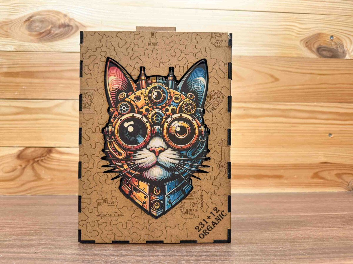 elbPUZZLE No. 47 - Cat-Steam - Organic Edition 243 Teile L