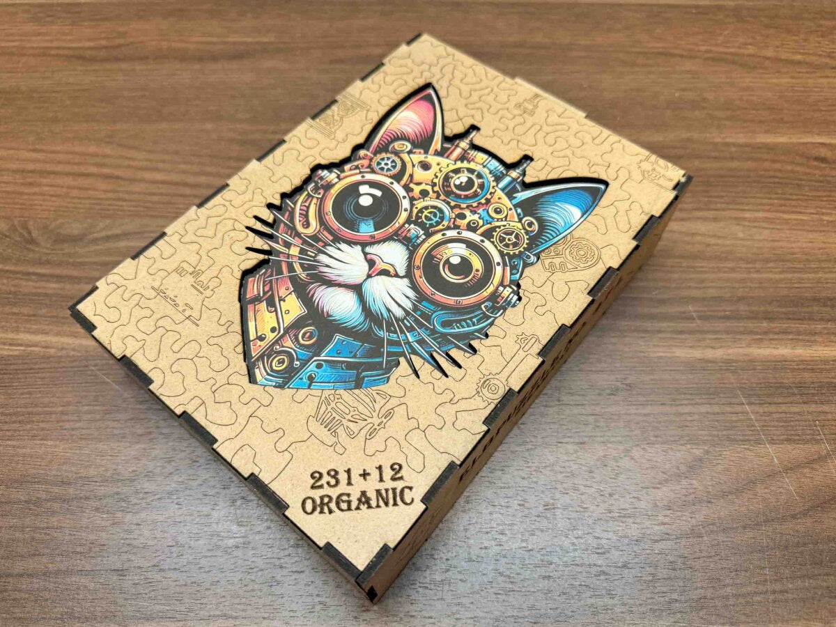 elbPUZZLE No. 47 - Cat-Steam - Organic Edition 243 Teile L