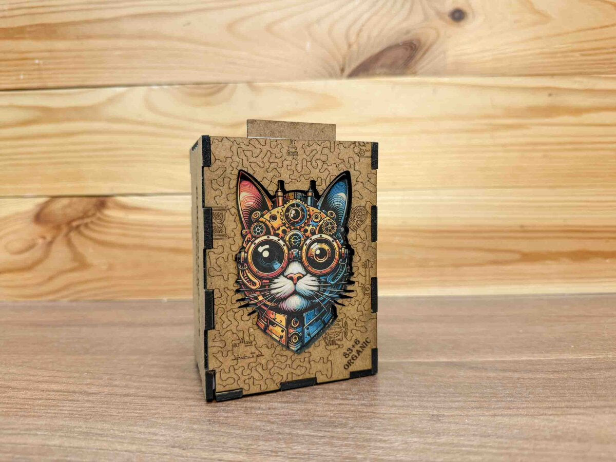 elbPUZZLE No. 47 - Cat-Steam - Organic Edition 89 Teile S