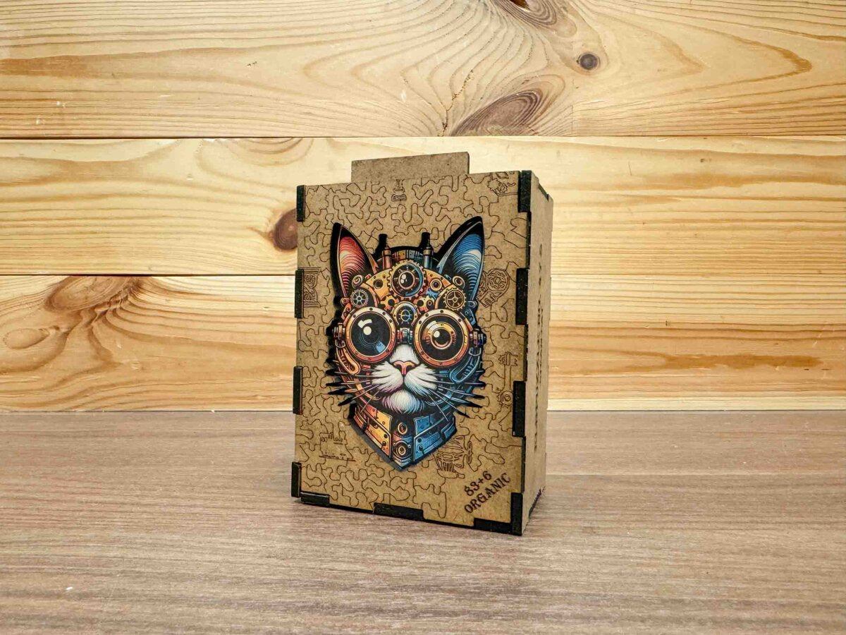 elbPUZZLE No. 47 - Cat-Steam - Organic Edition 89 Teile S