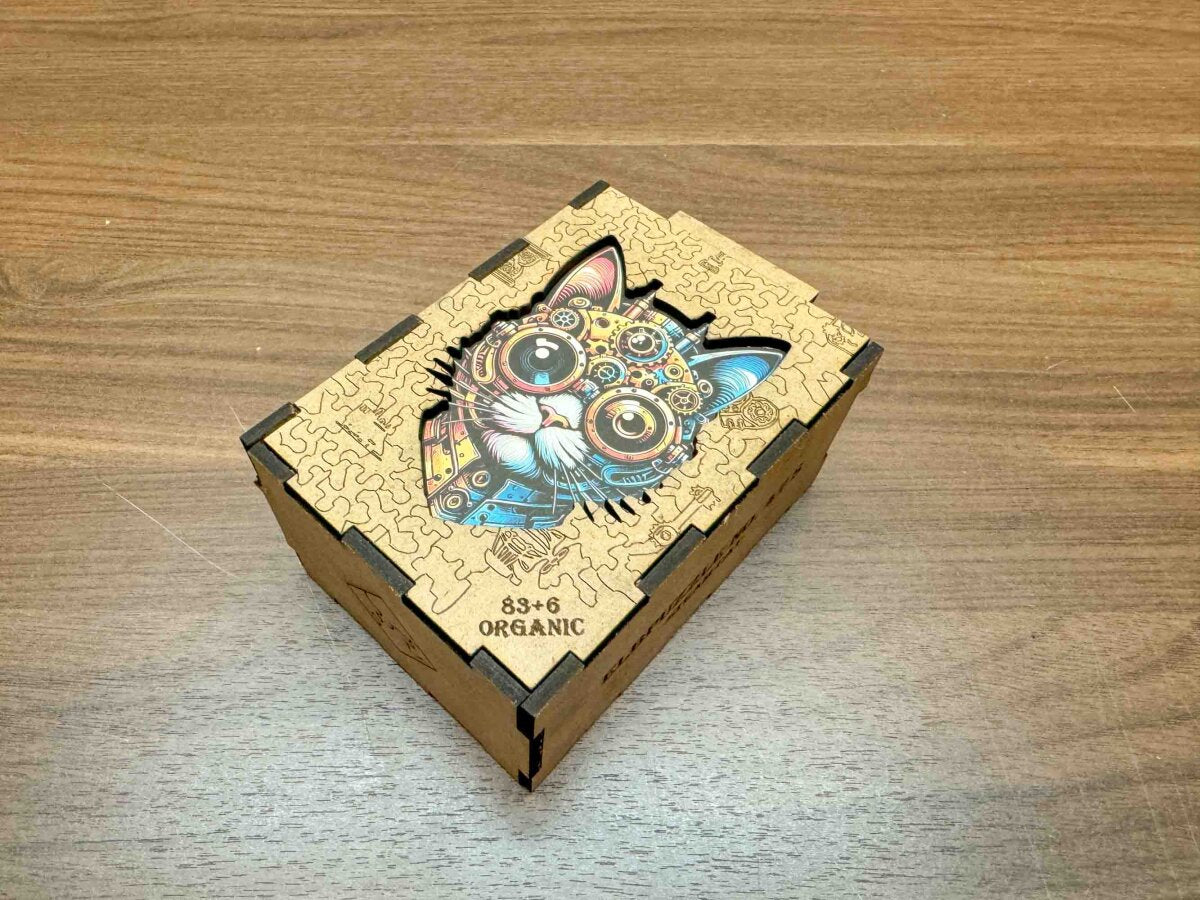 elbPUZZLE No. 47 - Cat-Steam - Organic Edition 89 Teile S
