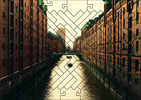 elbPUZZLE No. 24 - Speicherstadt - Fractale Edition