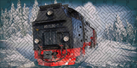 elbPUZZLE No. 16 - Brockenbahn - Fractale Edition