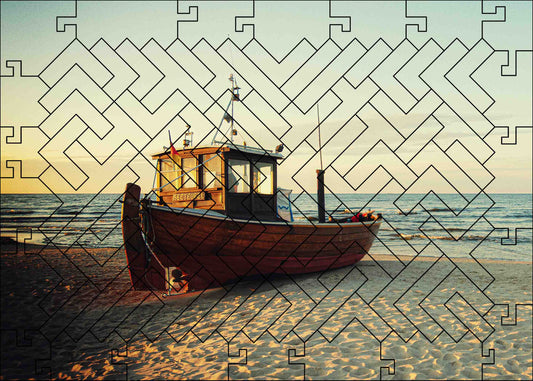 elbPUZZLE No. 27 - Seeteufel - Fractale Edition