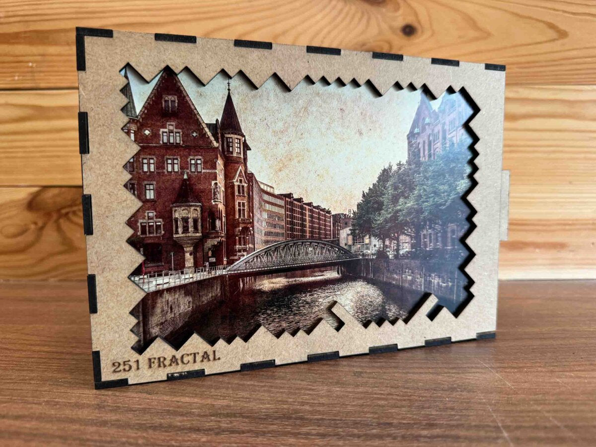 elbPUZZLE No. 07 - St. Annenfleet - Fractale Edition 289 Teile L