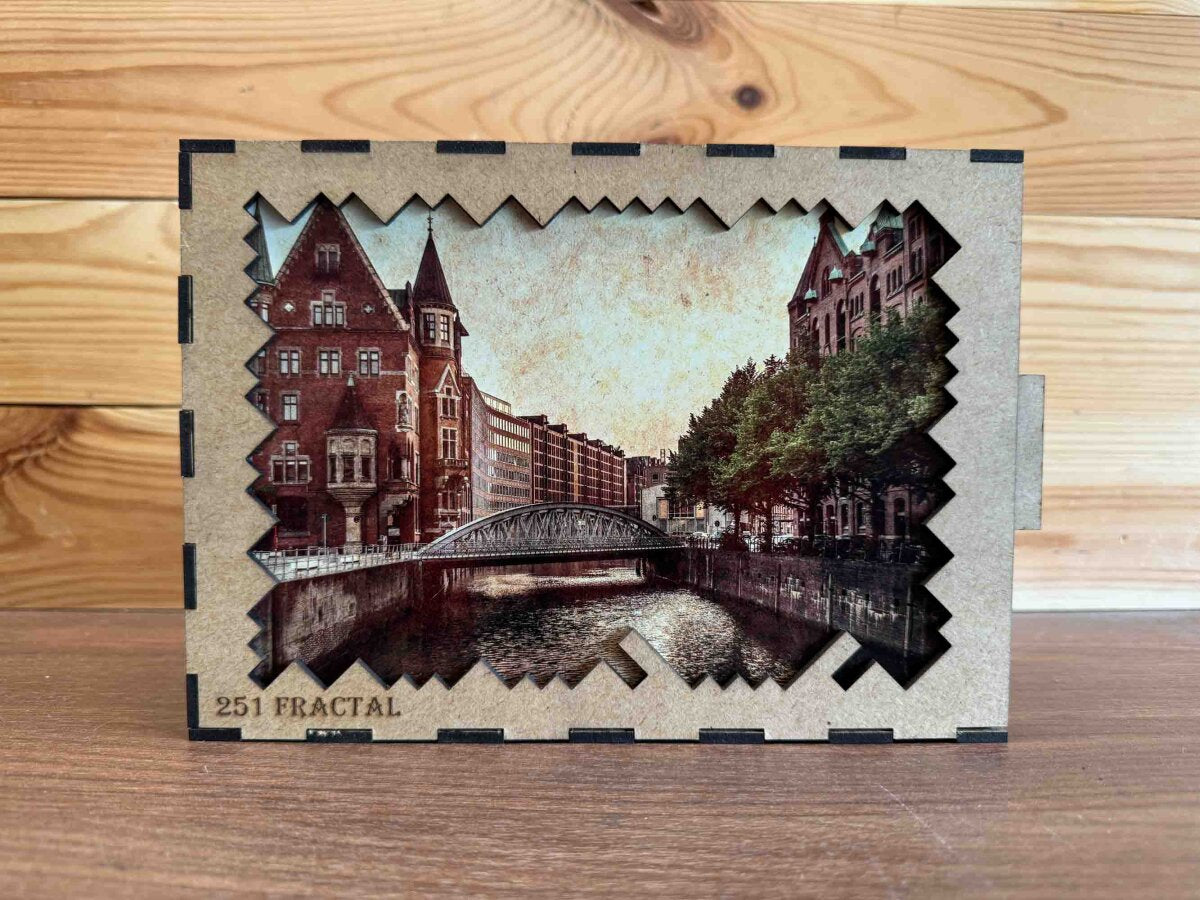 elbPUZZLE No. 07 - St. Annenfleet - Fractale Edition 289 Teile L
