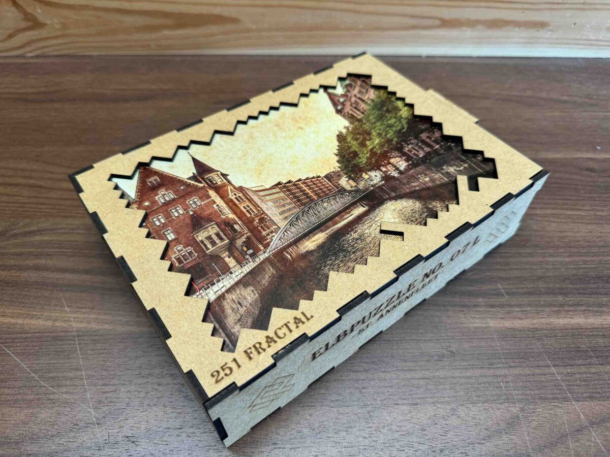elbPUZZLE No. 07 - St. Annenfleet - Fractale Edition 289 Teile L