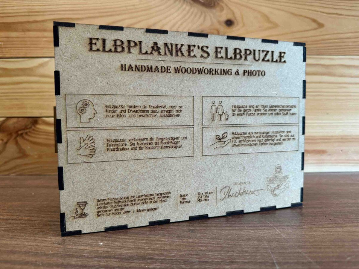 elbPUZZLE No. 07 - St. Annenfleet - Fractale Edition 289 Teile L