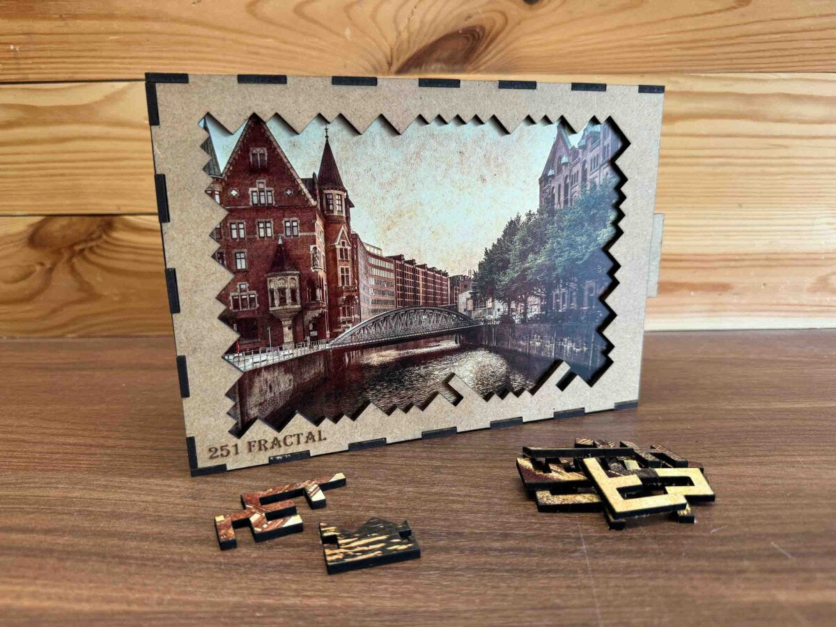 elbPUZZLE No. 07 - St. Annenfleet - Fractale Edition 289 Teile L