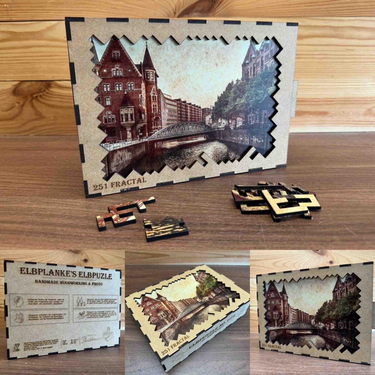 elbPUZZLE No. 07 - St. Annenfleet - Fractale Edition 289 Teile L