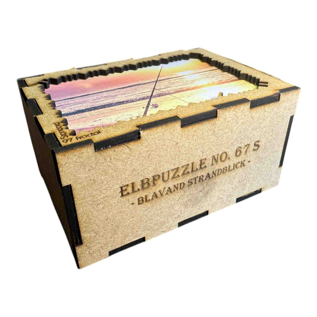 elbPUZZLE No. 67 - Blavand Standblick - Fractale Edition Standard - 97 Teile