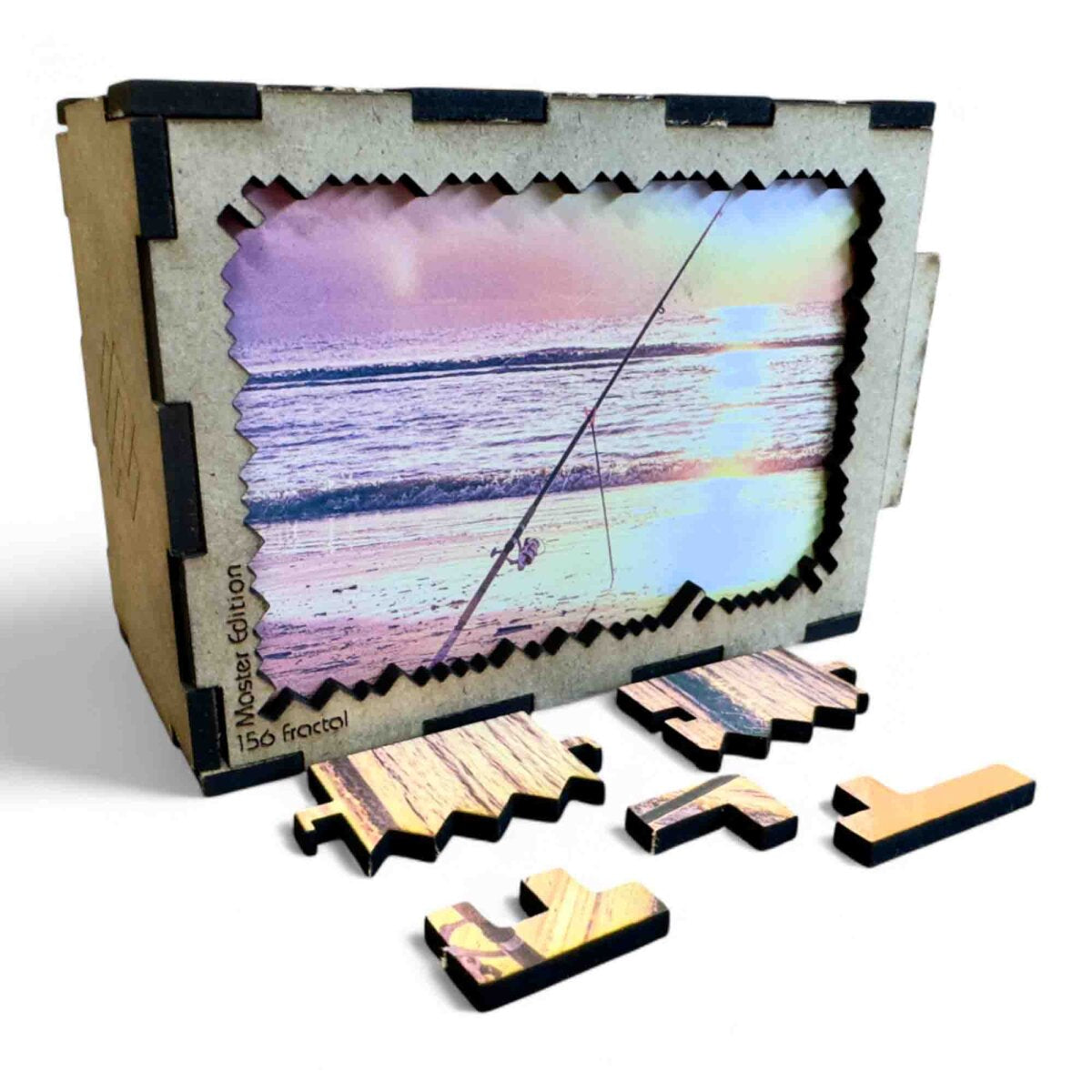 elbPUZZLE No. 67 - Blavand Standblick - Fractale Edition S Master (156 Teile)