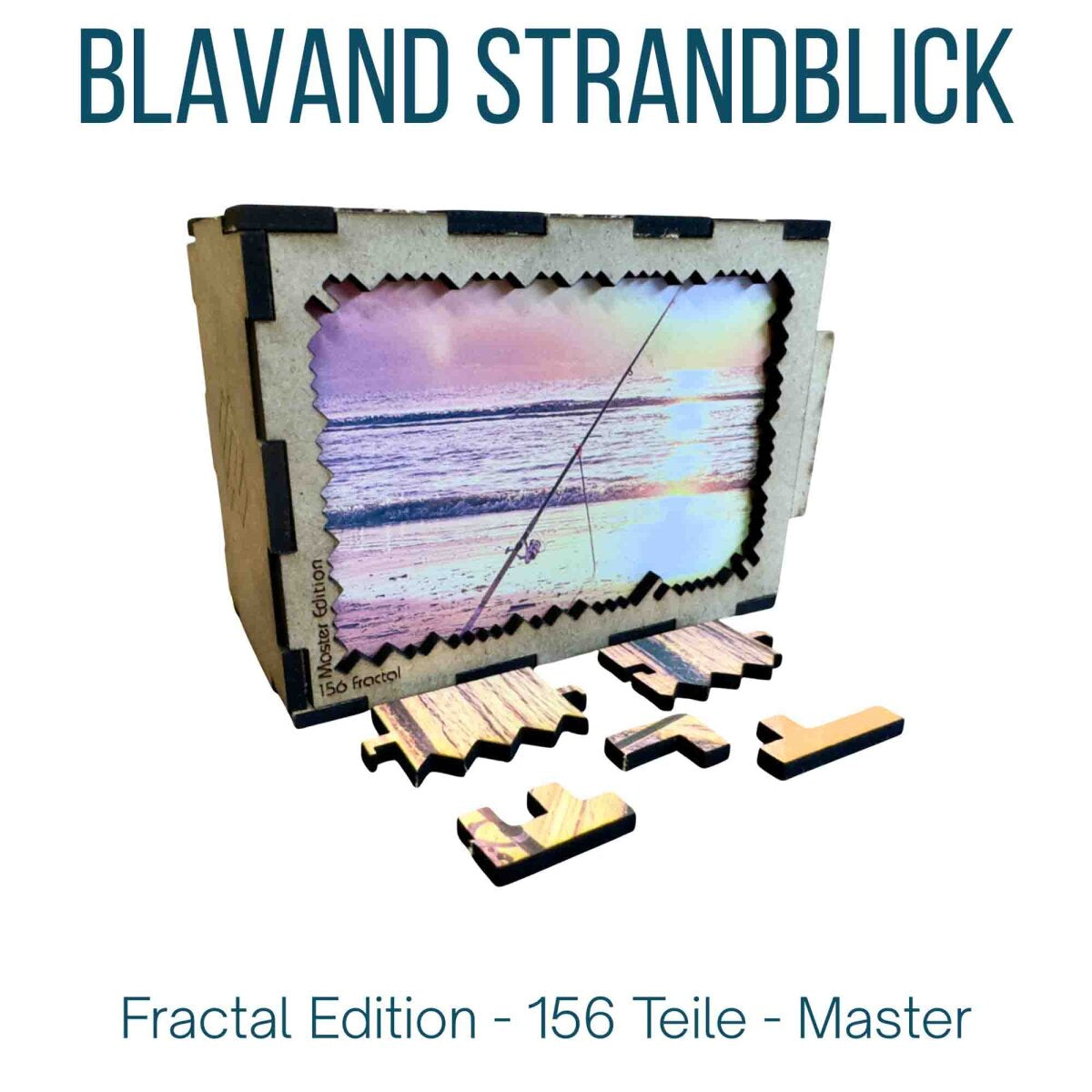 elbPUZZLE No. 67 - Blavand Standblick - Fractale Edition S Master (156 Teile)