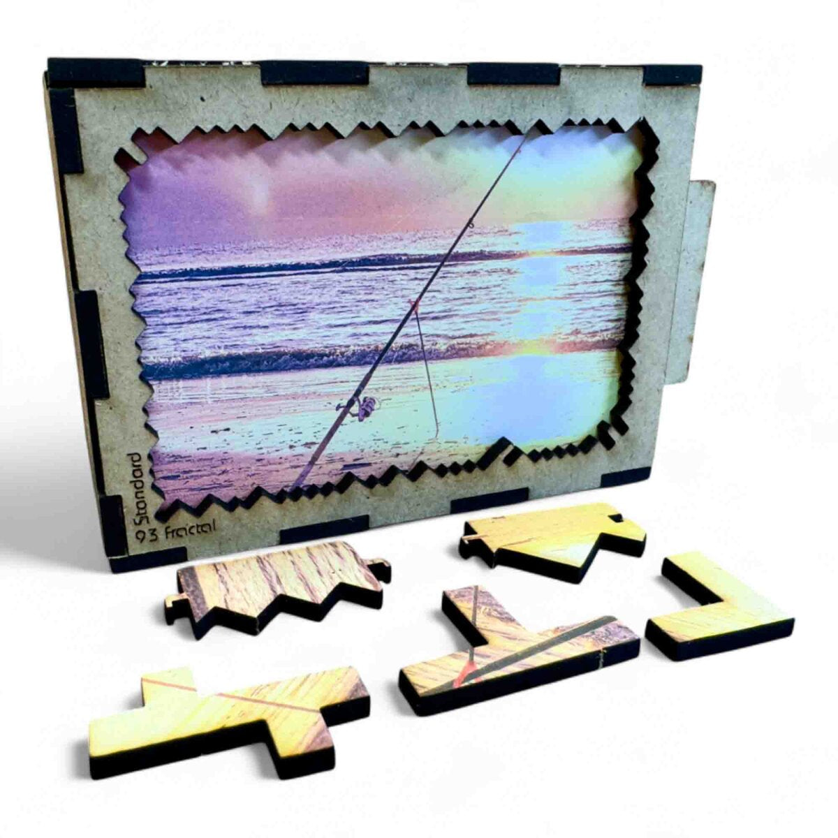 elbPUZZLE No. 67 - Blavand Standblick - Fractal Edition L (289 Teile)
