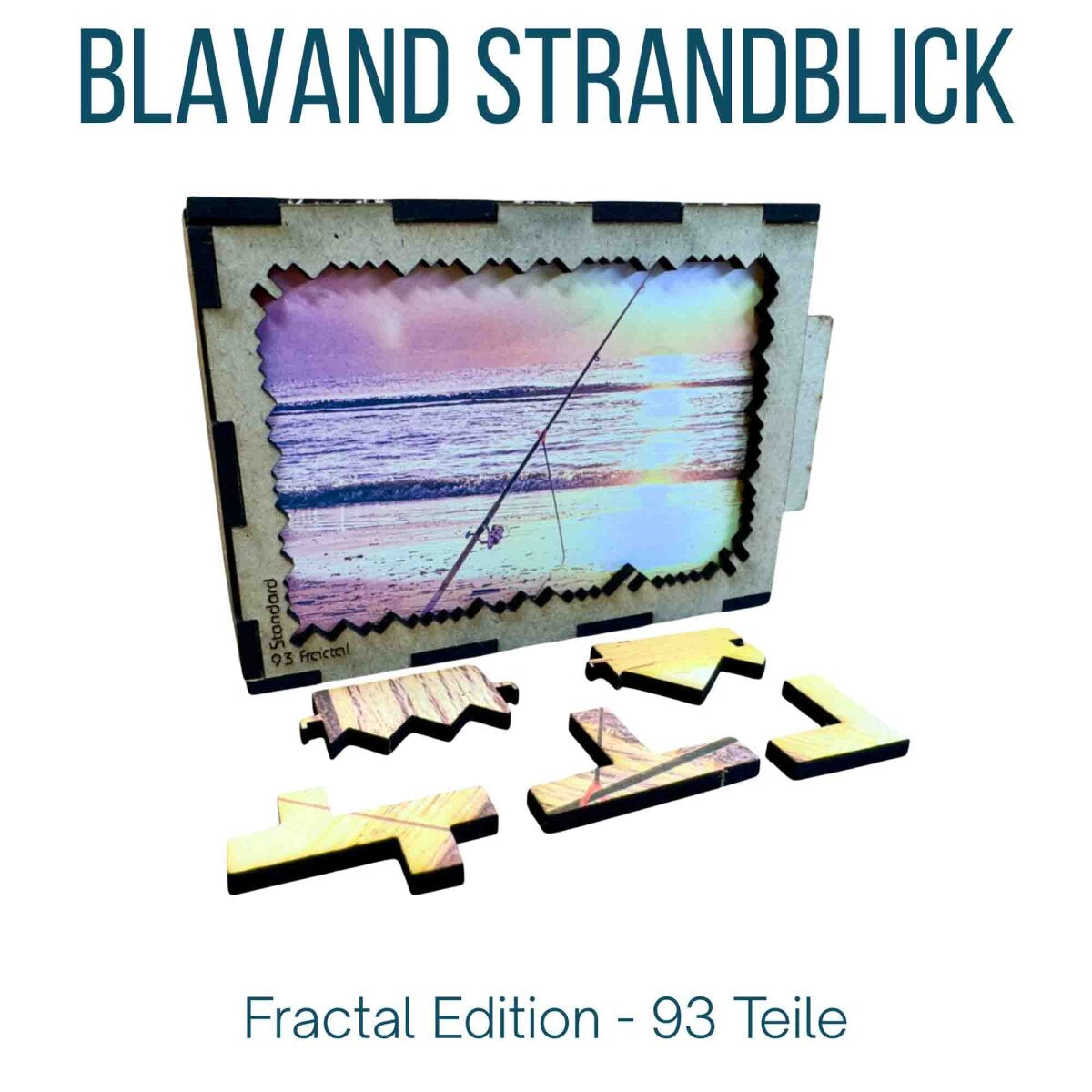 elbPUZZLE No. 67 - Blavand Standblick - Fractal Edition L (289 Teile)