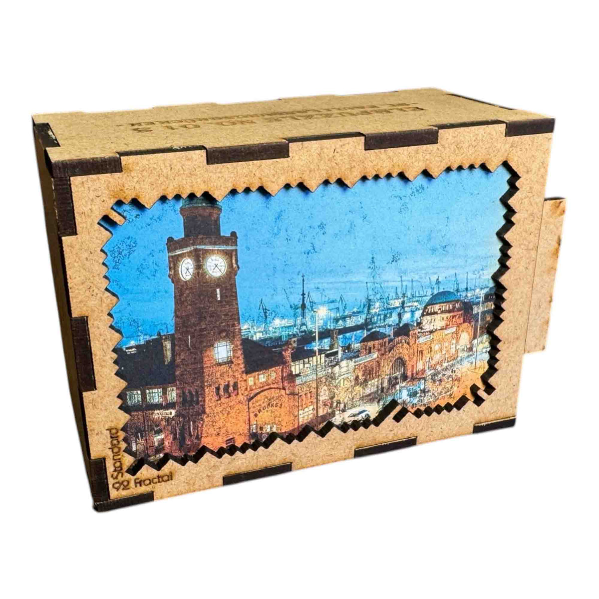 elbPUZZLE No. 01 - St.Pauli Landungsbrücken - Fractale Edition