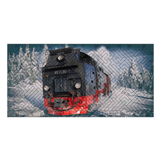 elbPUZZLE No. 16 - Brockenbahn - Fractale Edition