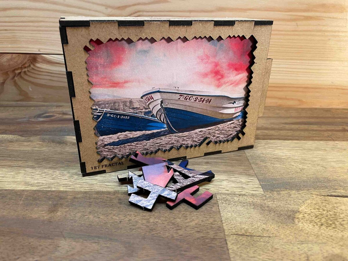 elbPUZZLE No. 20 - Freie Fahrt - Fractale Edition 251 Teile L