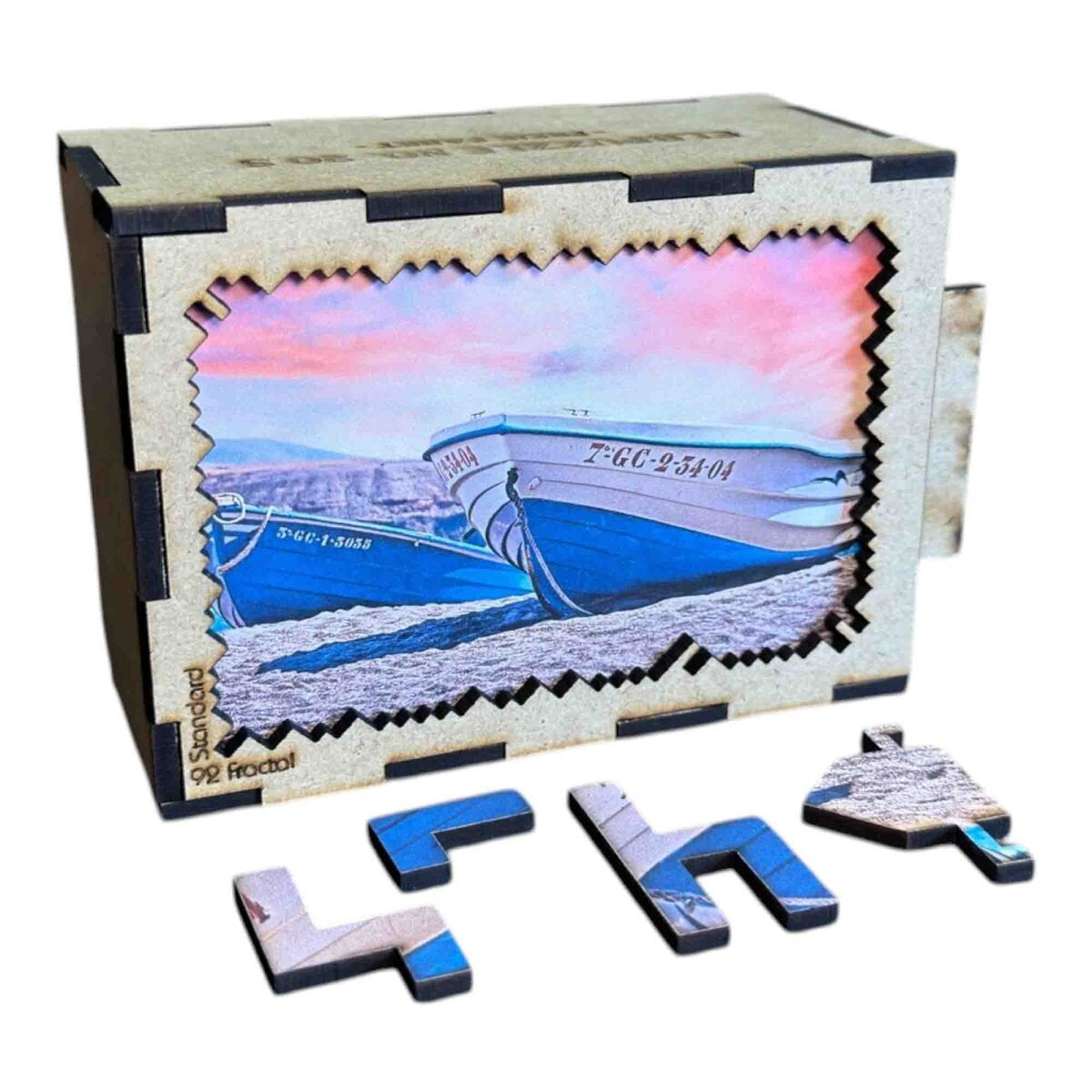 elbPUZZLE No. 20 - Freie Fahrt - Fractale Edition Standard - 92 Teile