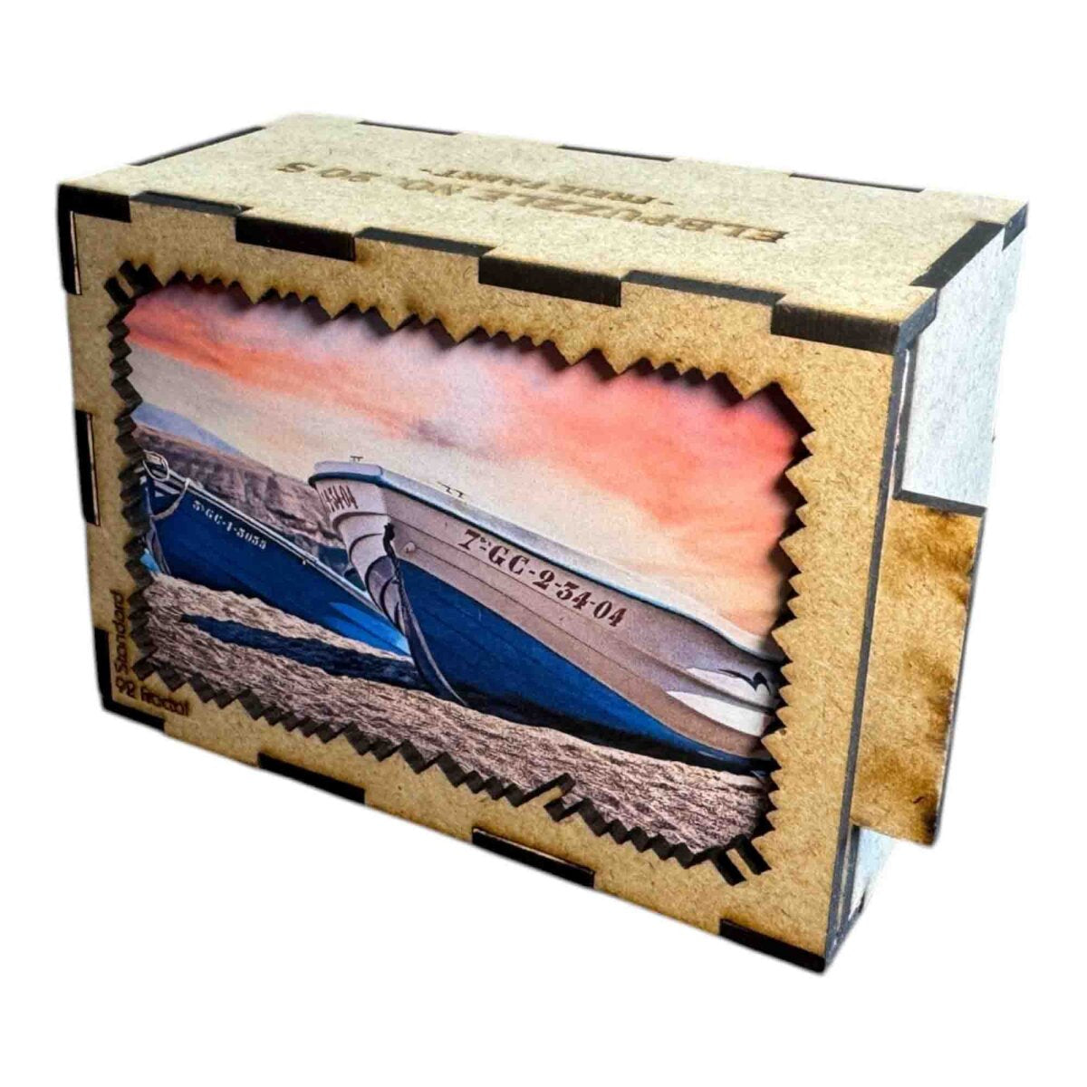 elbPUZZLE No. 20 - Freie Fahrt - Fractale Edition Standard - 92 Teile