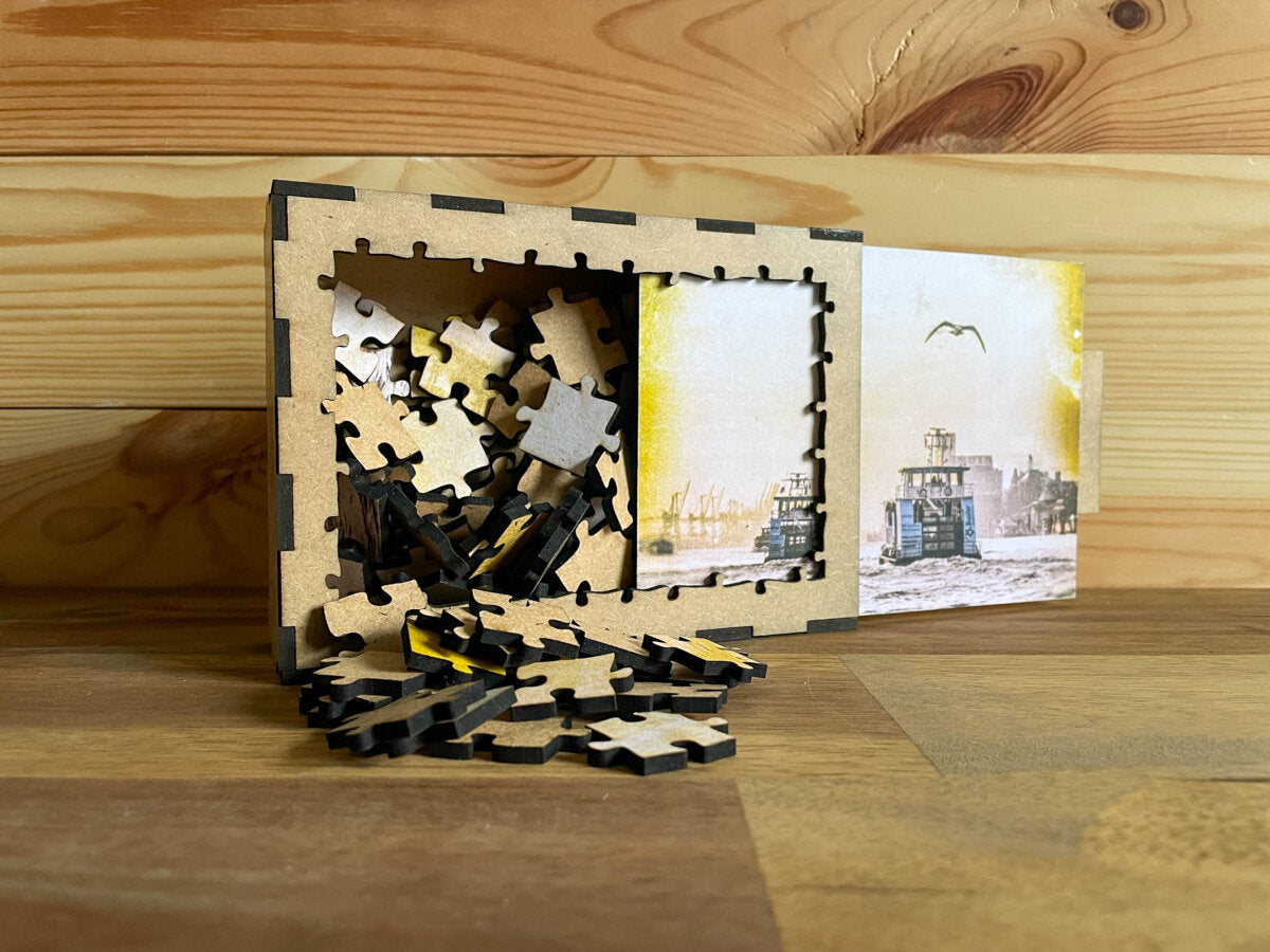 elbPUZZLE No. 25 - Elbfähre - Classic 150 Teile M