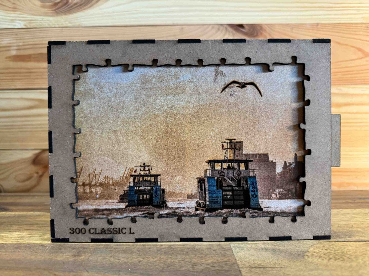elbPUZZLE No. 25 - Elbfähre - Classic 300 Teile L