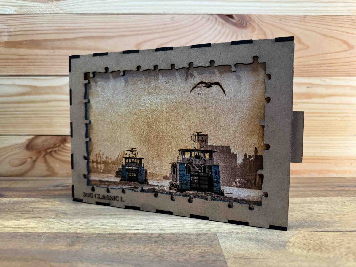 elbPUZZLE No. 25 - Elbfähre - Classic 300 Teile L