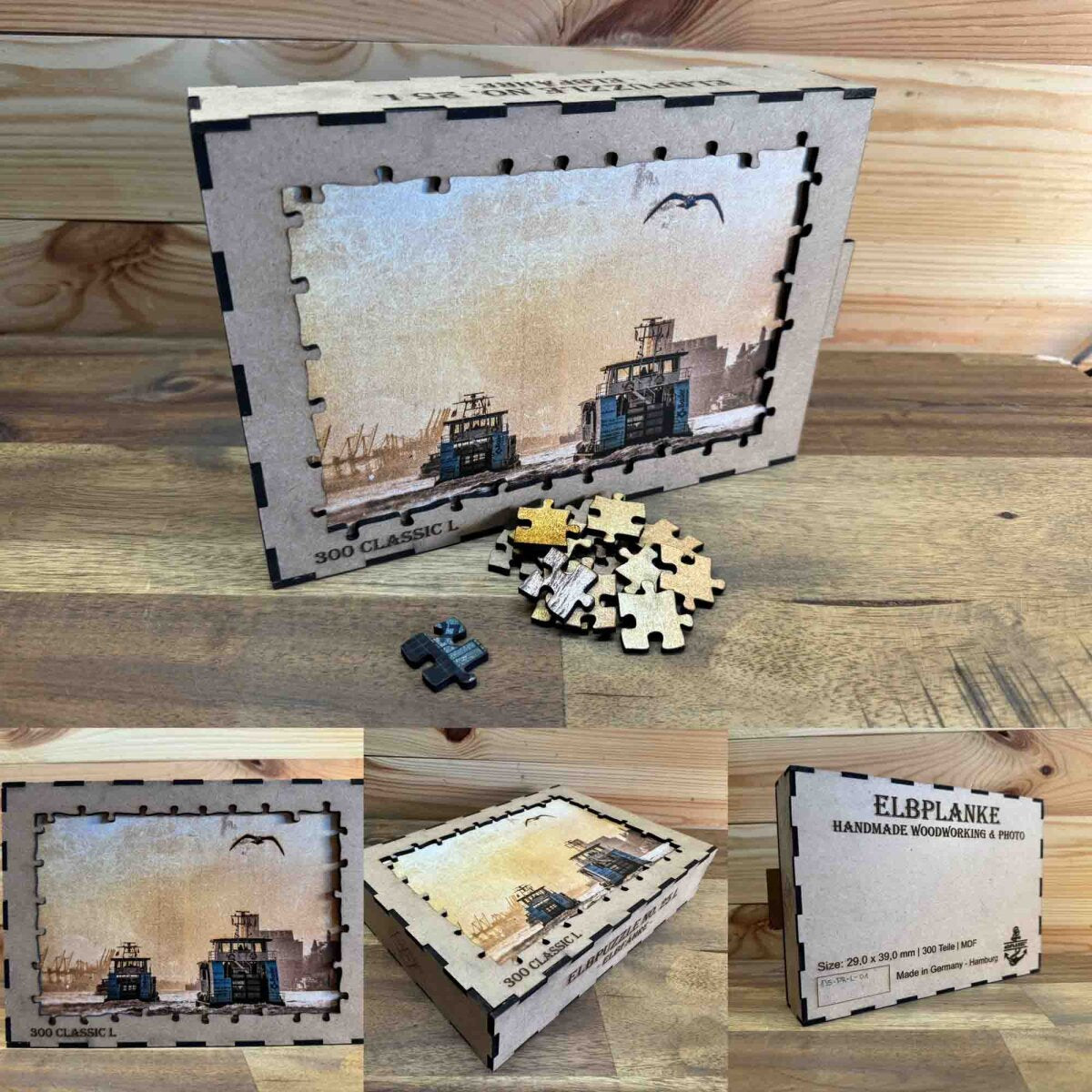 elbPUZZLE No. 25 - Elbfähre - Classic 300 Teile L