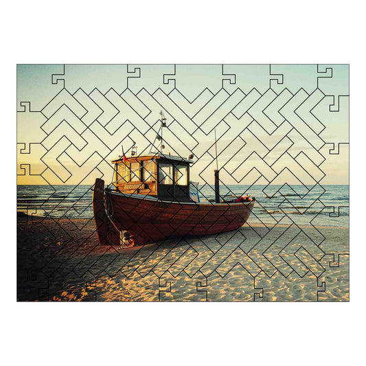 elbPUZZLE No. 27 - Seeteufel - Fractale Edition