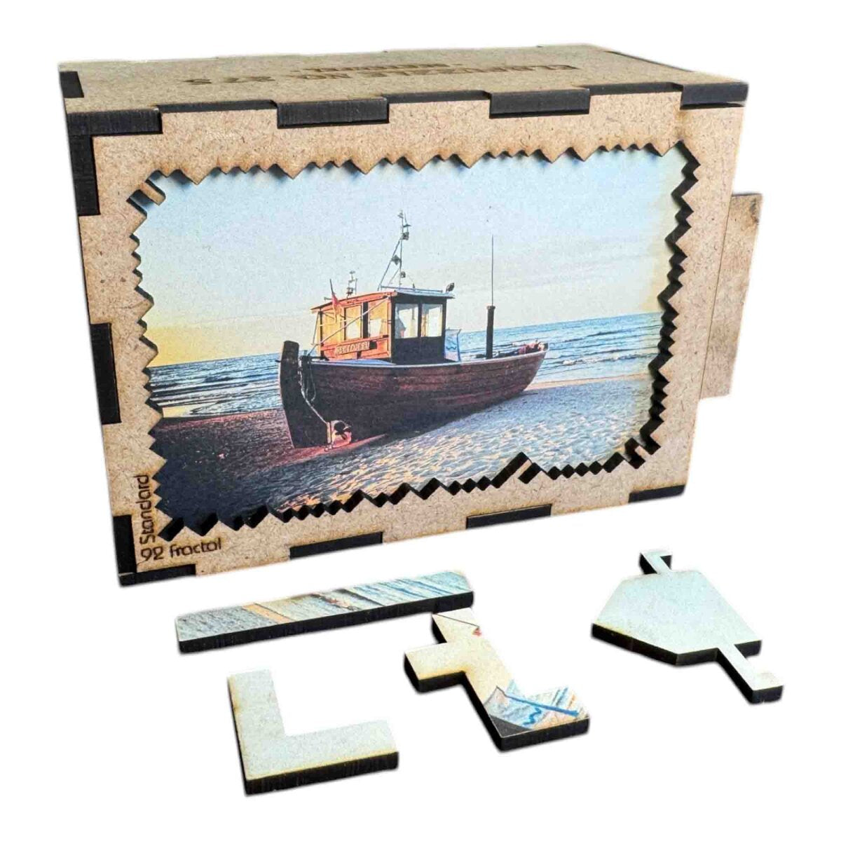 elbPUZZLE No. 27 - Seeteufel - Fractale Edition Standard - 92 Teile