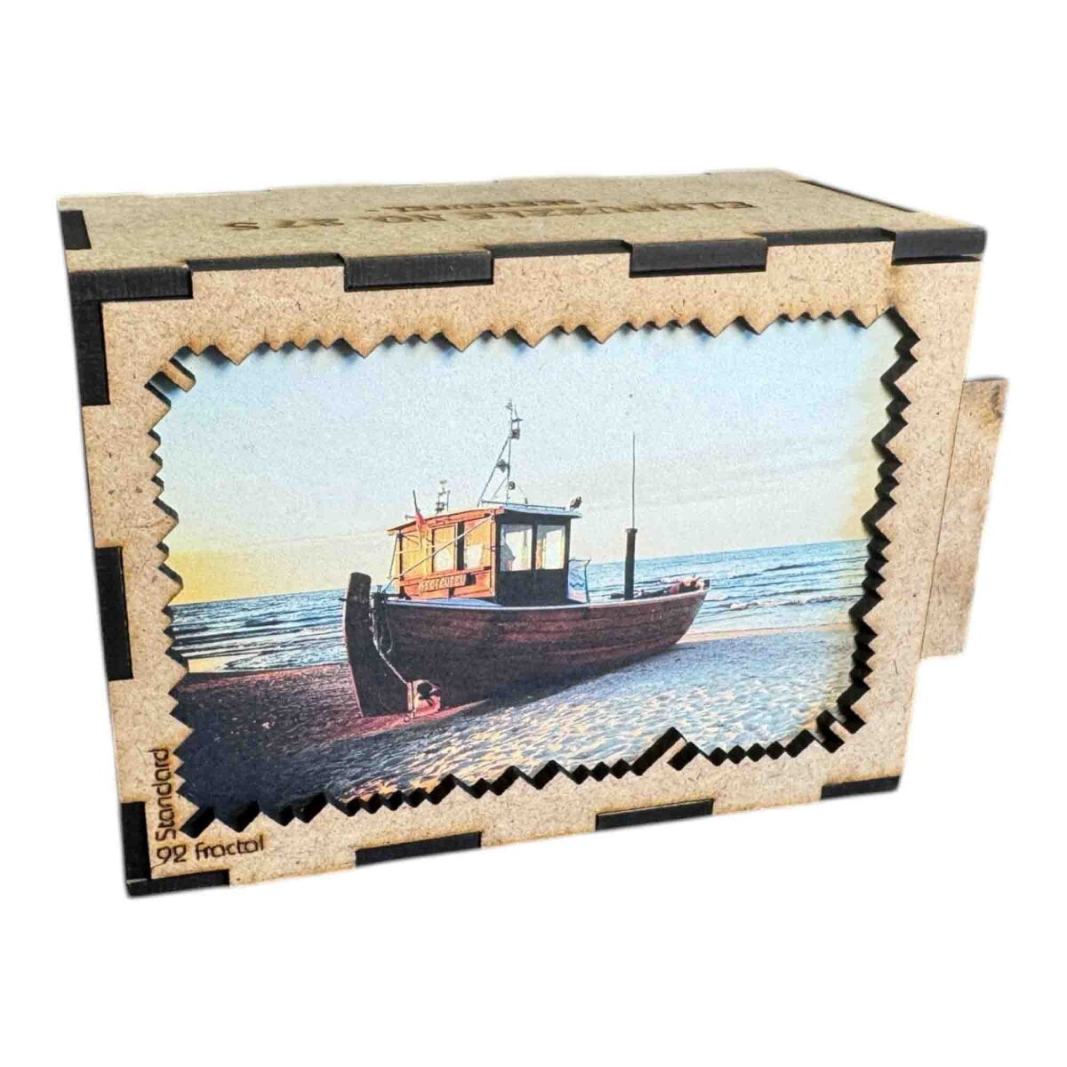 elbPUZZLE No. 27 - Seeteufel - Fractale Edition Standard - 92 Teile