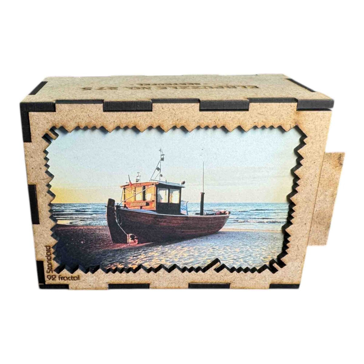 elbPUZZLE No. 27 - Seeteufel - Fractale Edition Standard - 92 Teile