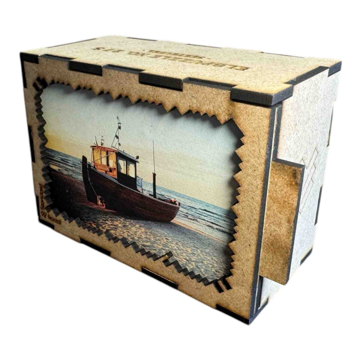 elbPUZZLE No. 27 - Seeteufel - Fractale Edition Standard - 92 Teile