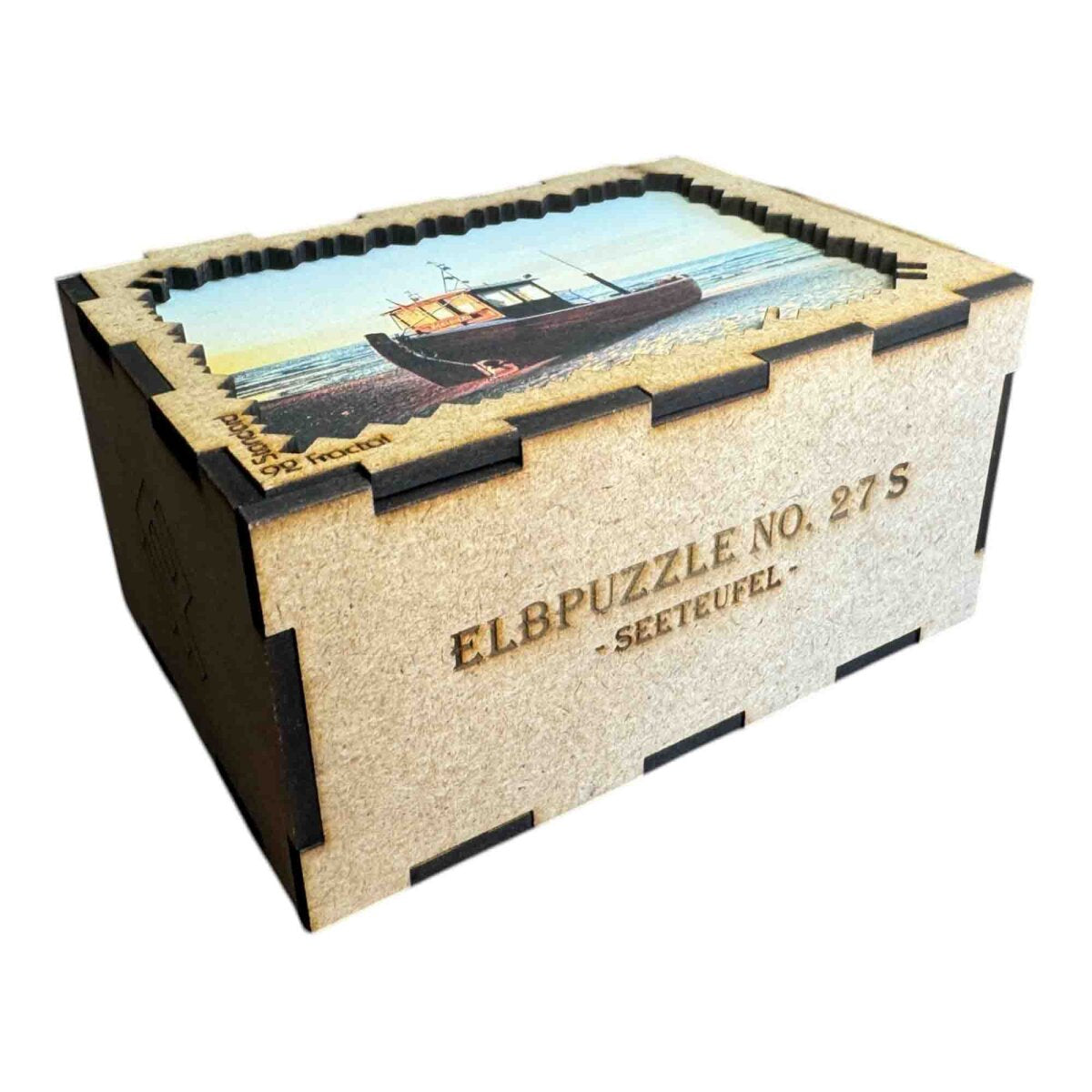 elbPUZZLE No. 27 - Seeteufel - Fractale Edition Standard - 92 Teile