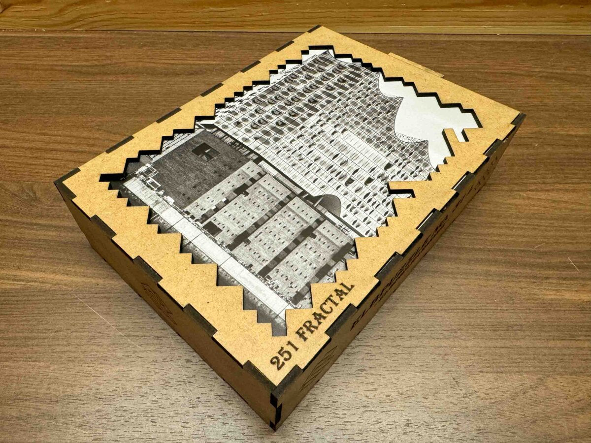 elbPUZZLE No. 31 - Hafensymphonie - Fractale Edition 289 Teile L