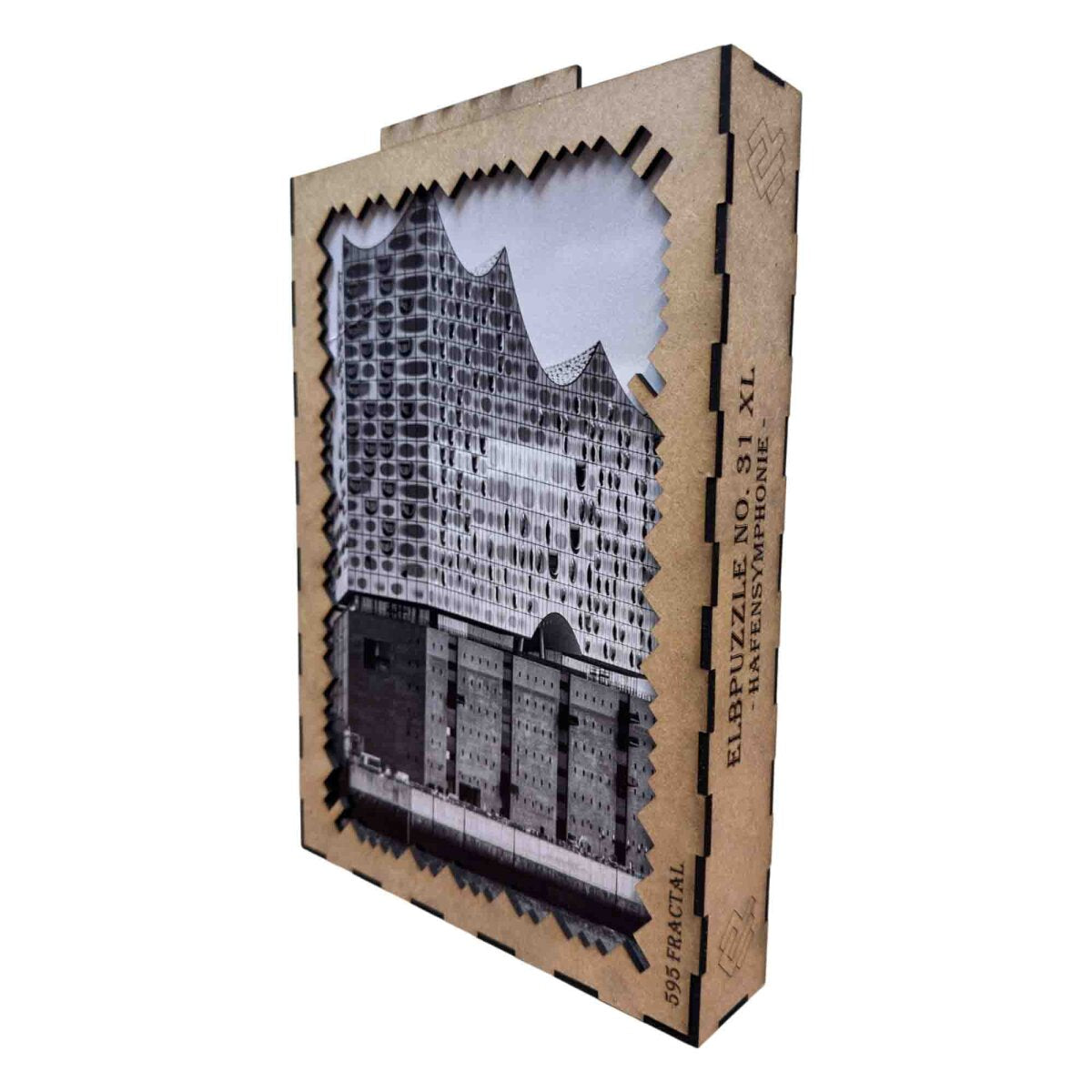 elbPUZZLE No. 31 - Hafensymphonie - Fractale Edition 595 Teile XL