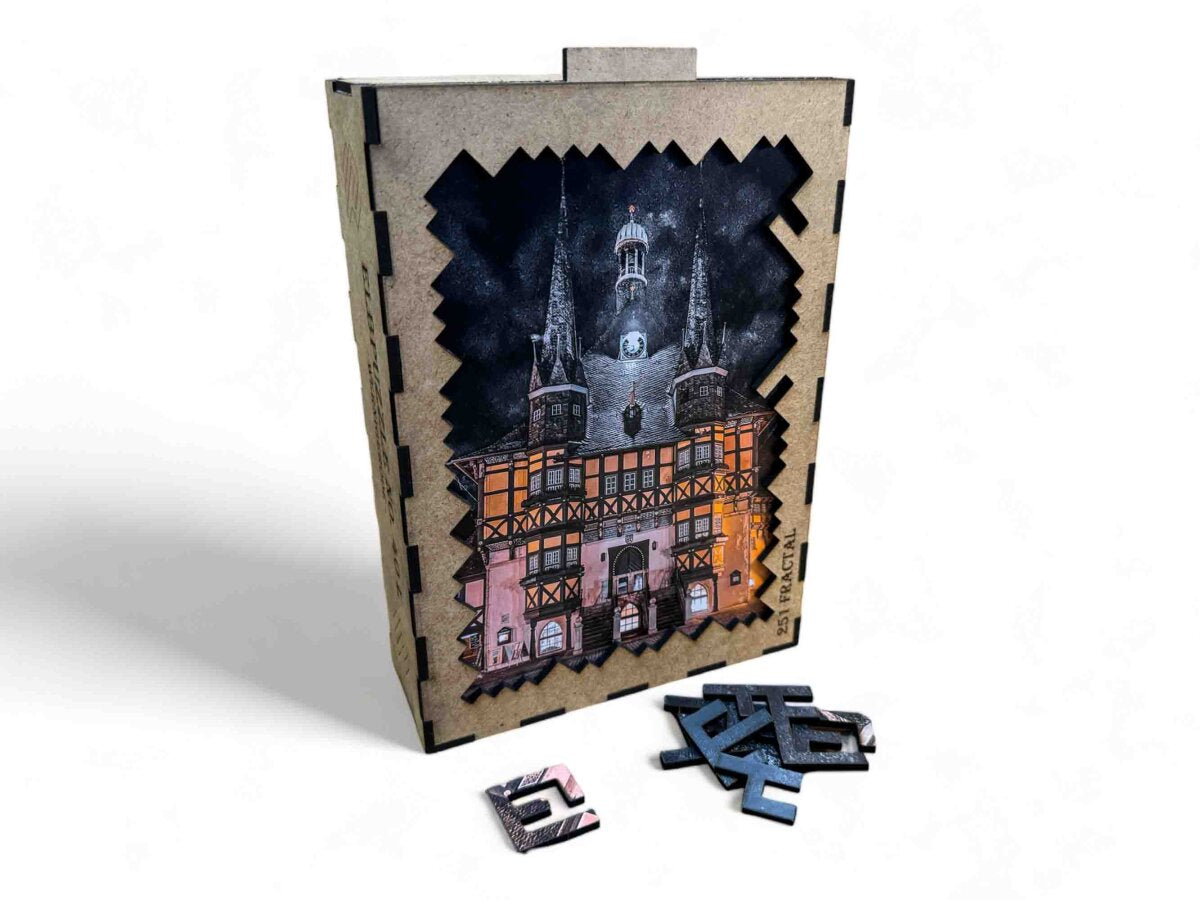 elbPUZZLE No. 40 - Wernigerode - Fractale Edition 251 Teile L