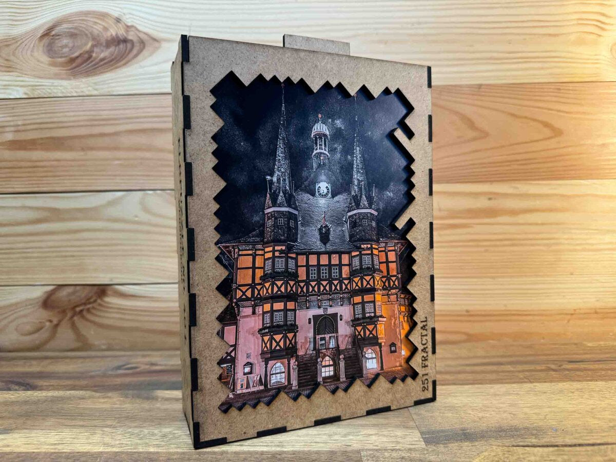 elbPUZZLE No. 40 - Wernigerode - Fractale Edition 251 Teile L