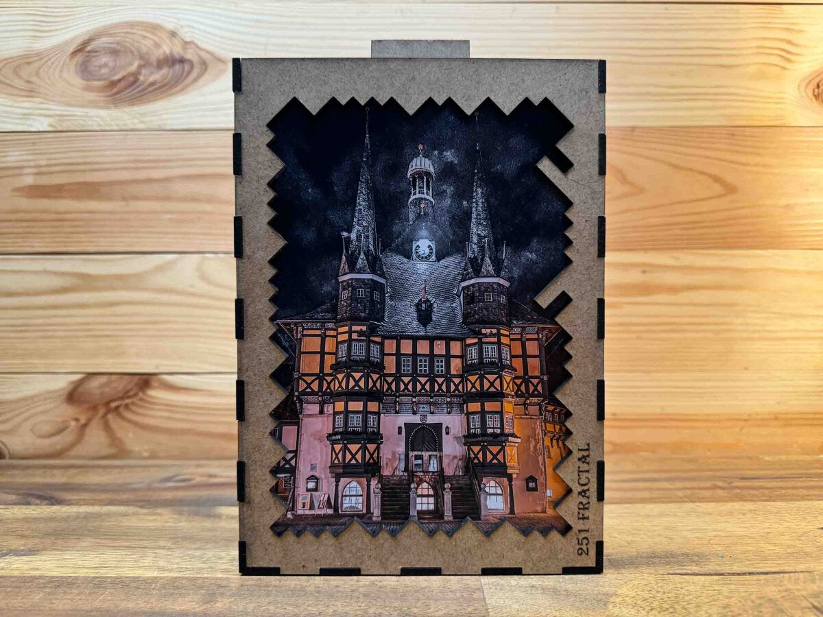 elbPUZZLE No. 40 - Wernigerode - Fractale Edition 251 Teile L