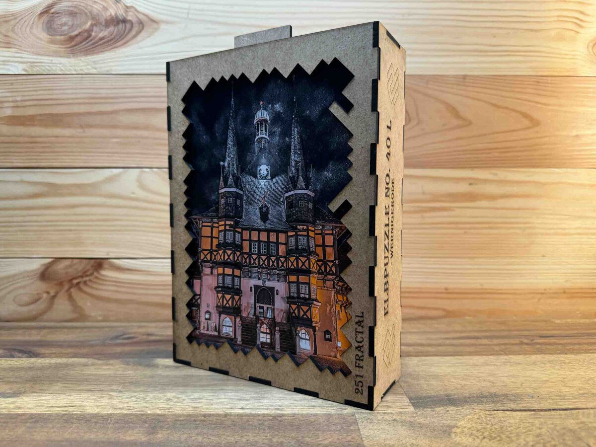 elbPUZZLE No. 40 - Wernigerode - Fractale Edition 251 Teile L