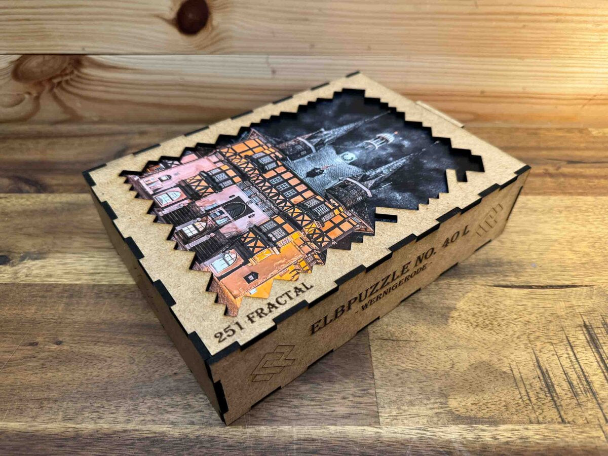 elbPUZZLE No. 40 - Wernigerode - Fractale Edition 251 Teile L