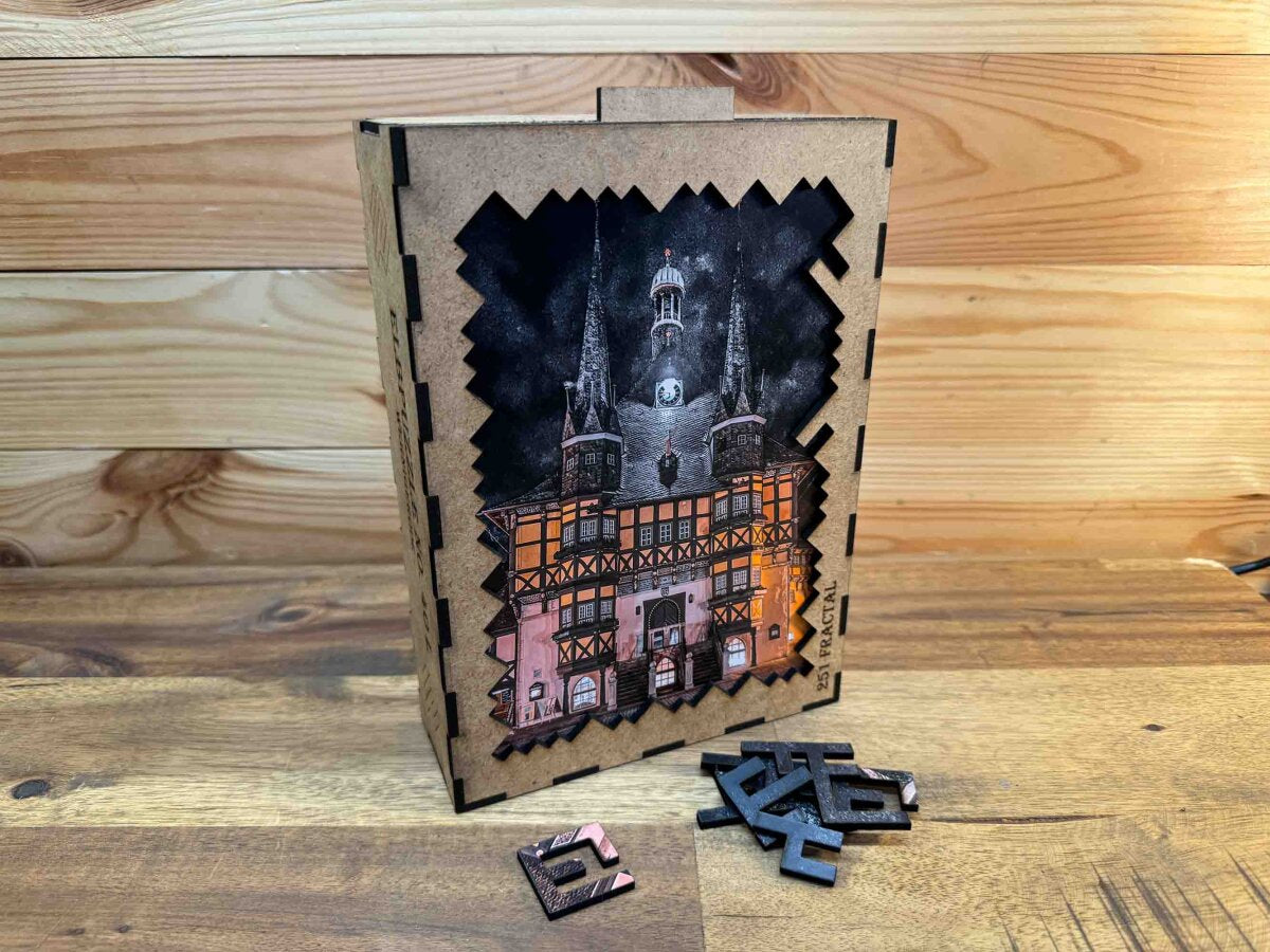 elbPUZZLE No. 40 - Wernigerode - Fractale Edition 251 Teile L