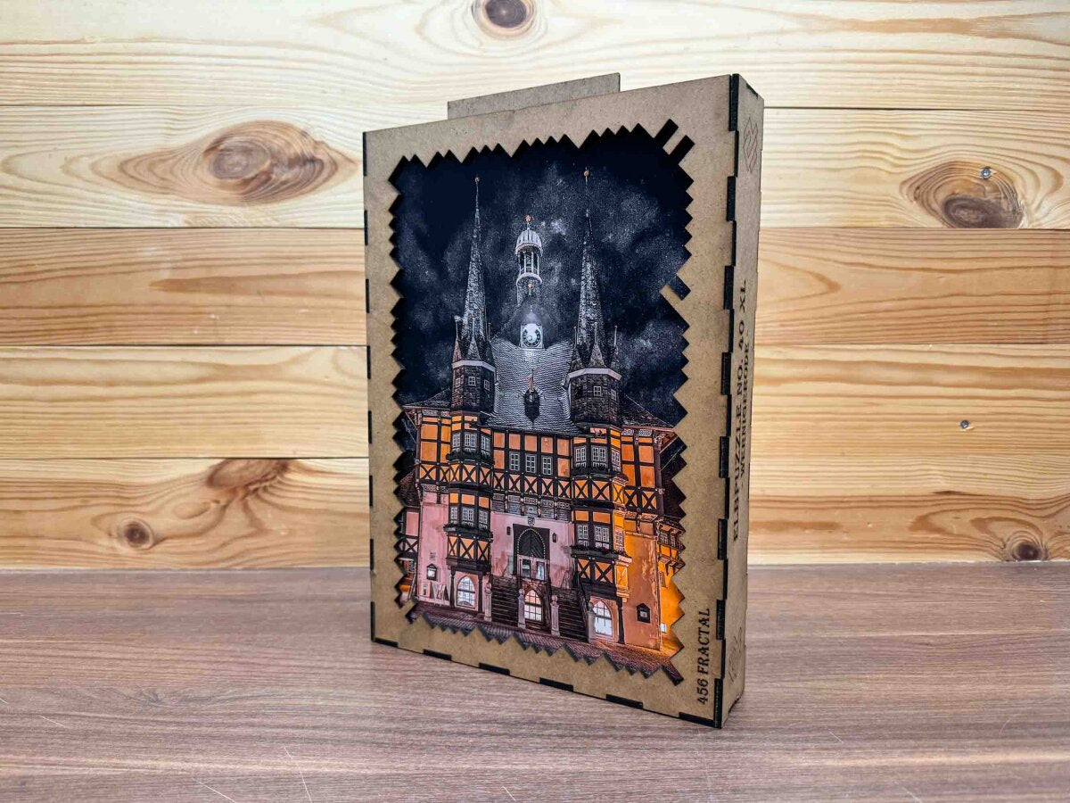 elbPUZZLE No. 40 - Wernigerode - Fractale Edition 461 Teile XL